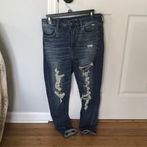 American Eagle ripped jeans